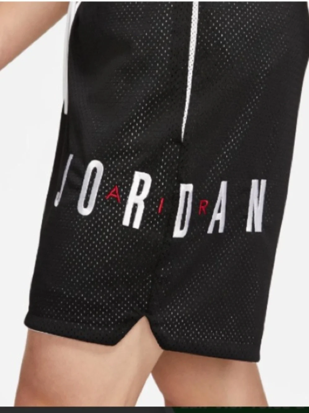 Air Jordan Jumpman Classic Mesh Shorts Black DV7742 Size Large